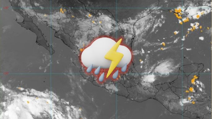 Ondas Tropicales 8 y 9 en México: Estos 10 estados tendrán fuertes lluvias, granizo y descargas eléctricas