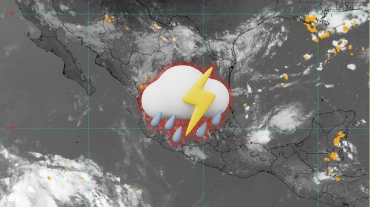 Ondas Tropicales 8 y 9 en México: Estos 10 estados tendrán fuertes lluvias, granizo y descargas eléctricas