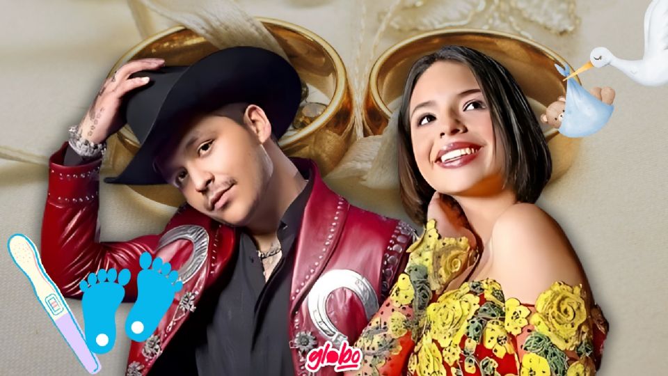 ¿Ángela Aguilar y Christian Nodal se casaron porque están esperando un bebé?