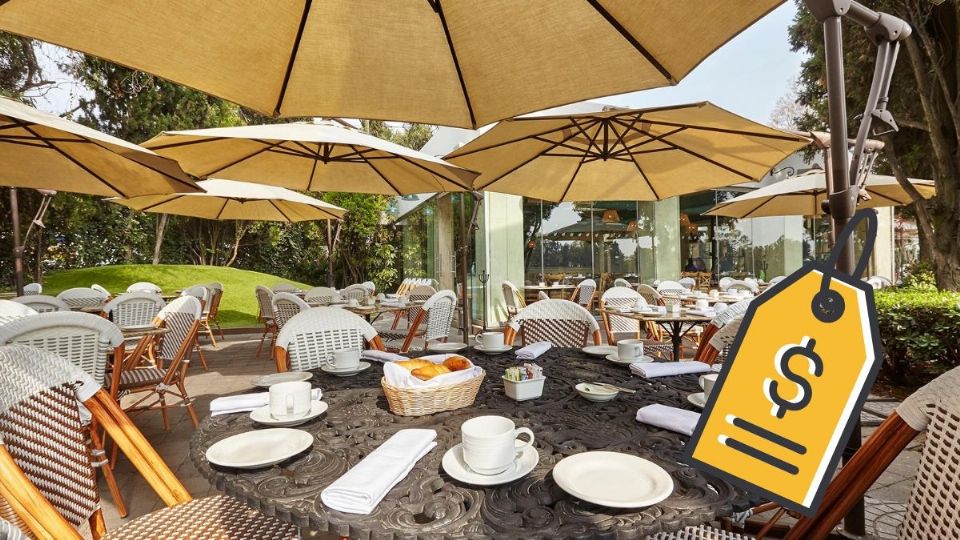 Así es el restaurante dentro del Bosque de Chapultepec con buffet de menos de 500 pesos