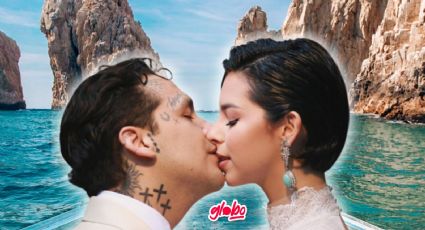 Christian Nodal y Ángela Aguilar disfrutan su luna de miel en playas mexicanas | VIDEO