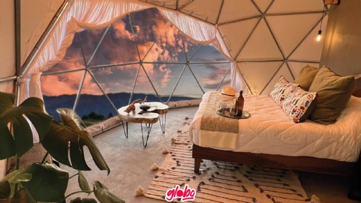 Glamping cerca de CDMX: Visita el pueblo mágico de Malinalco y hospédate en estos domos geodésicos