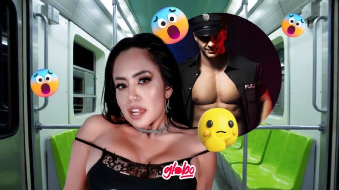 Video de Luna Bella en Metro de CDMX: Él es el presunto policía con quien lo grabó