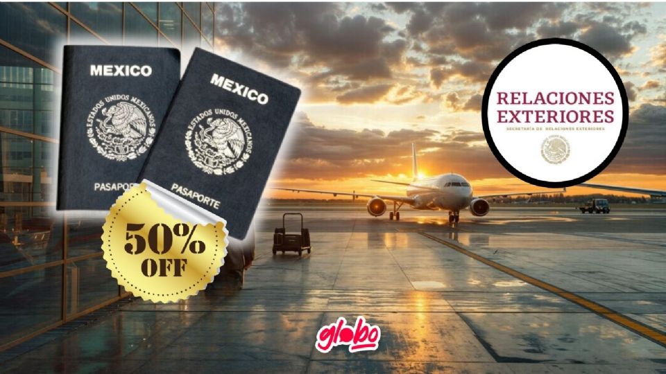 Trámites a mitad de precio para viajar al aextranjero.