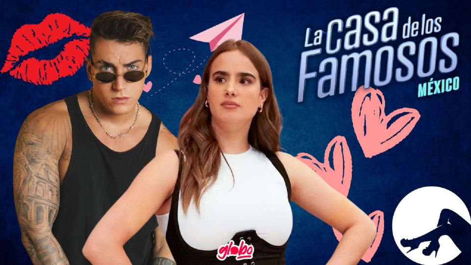 Gala Montes y Agustín Fernández son la primera pareja de la Casa de los Famosos México.