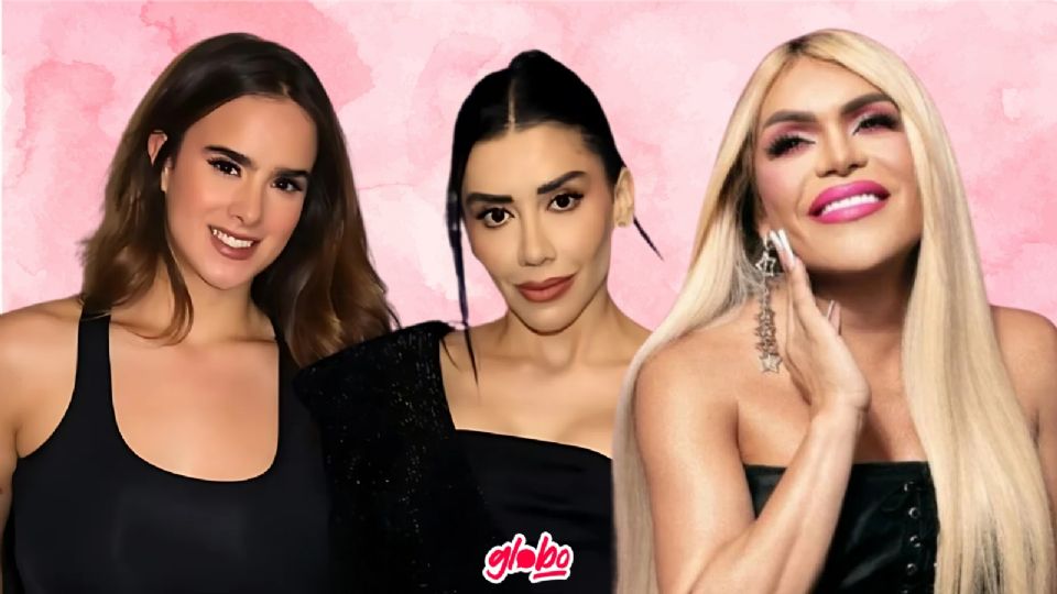 El beso de 3 de Karime, Gala y Wendy.