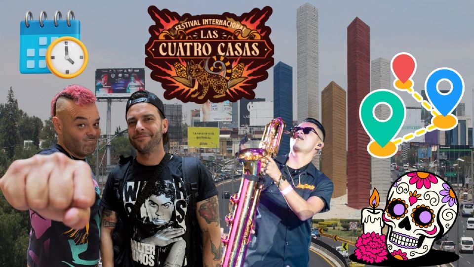 Festival Internacional Las Cuatro Casas 2025, todo lo que debes saber.