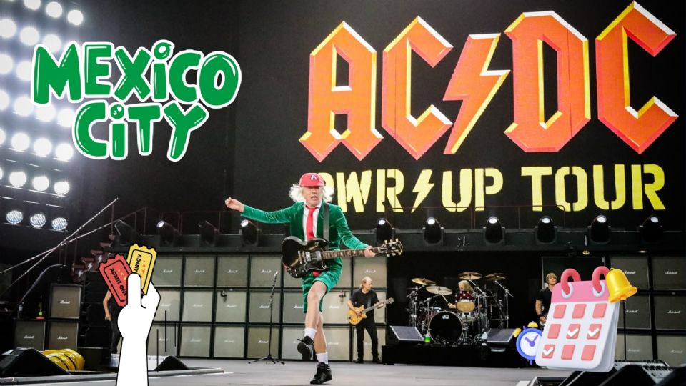 AC/DC México 2026, todo lo que se sabe del concierto.