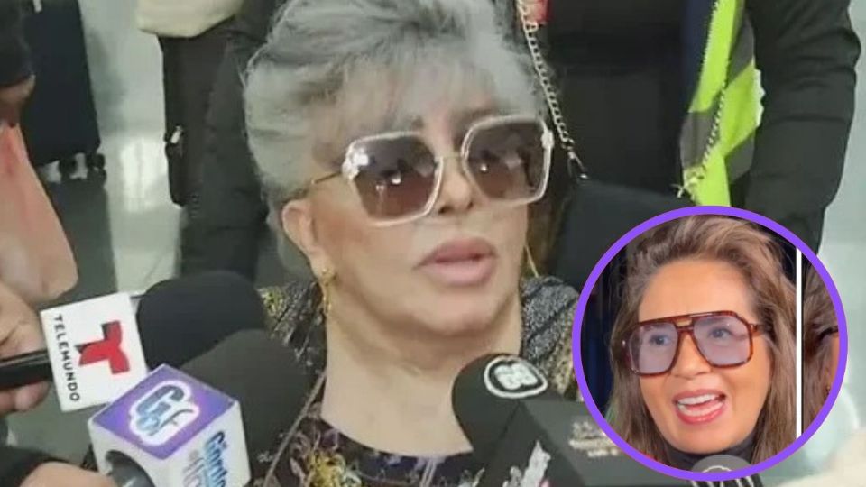 Verónica Castro se niega a aclarar su relación con Yolanda Andrade públicamente.