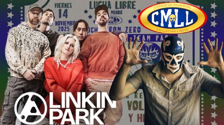 Likin Park México 2025, confirma show especial con el CMLL este viernes 14 de noviembre