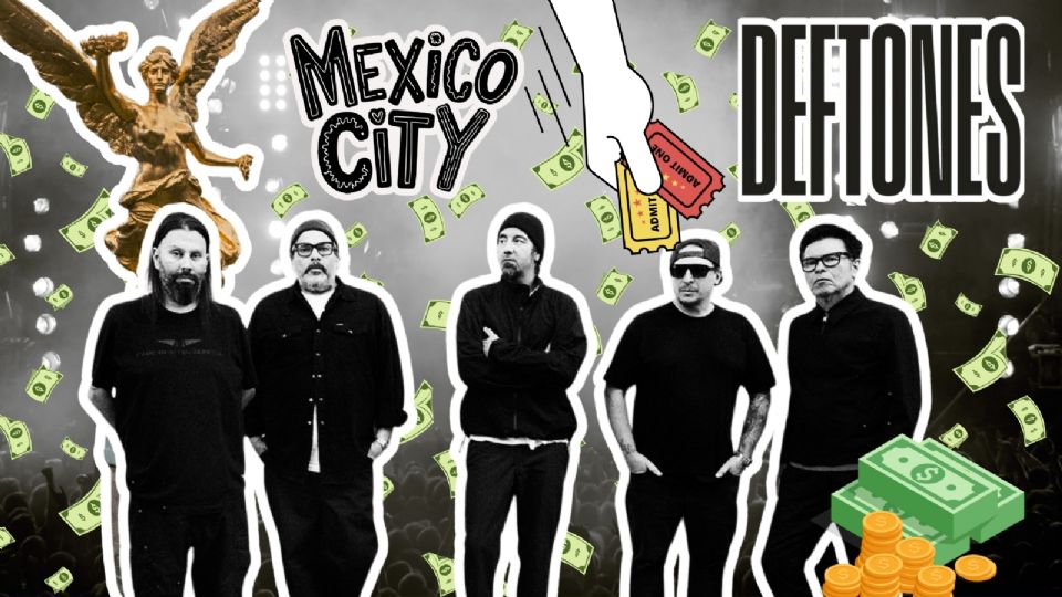 Deftones México 2026, precio oficial de los boletos.