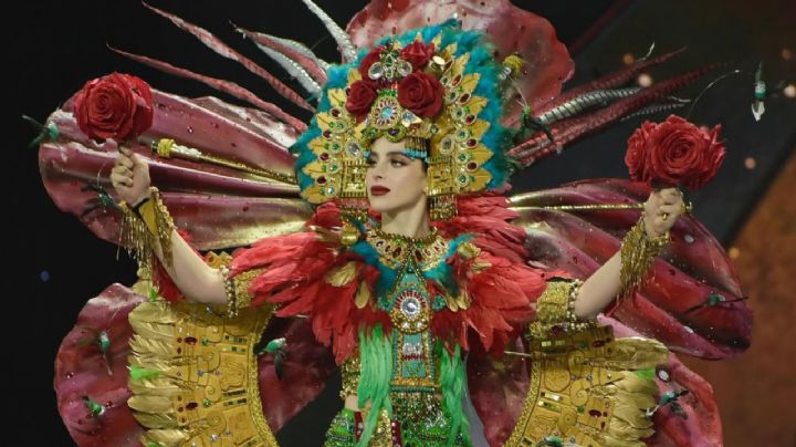 Fátima Bosch: Así es el traje típico inspirado en una diosa mexica que lució en Miss Universo 2025