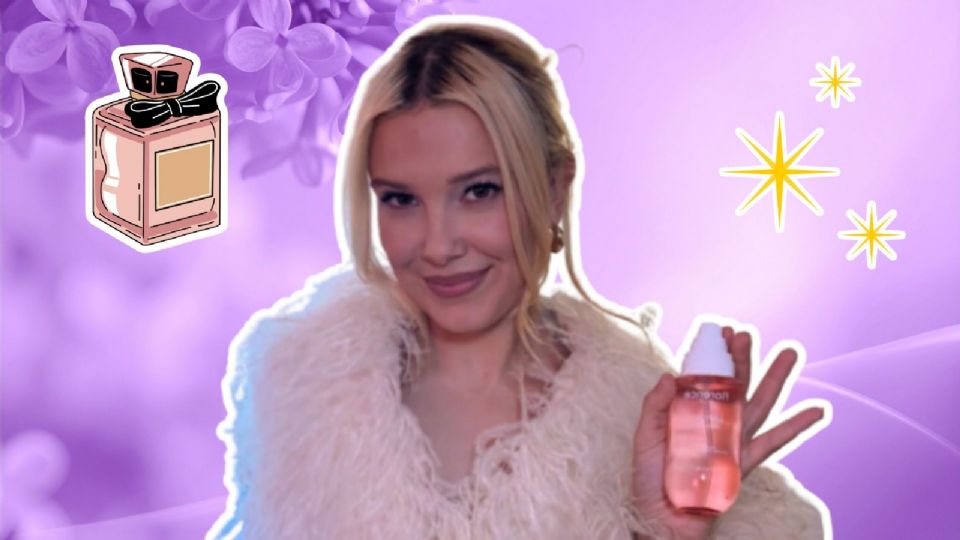 La actriz británica Millie Bobby Brown, usa un perfume de su propia marca de belleza: ¿A qué huele?