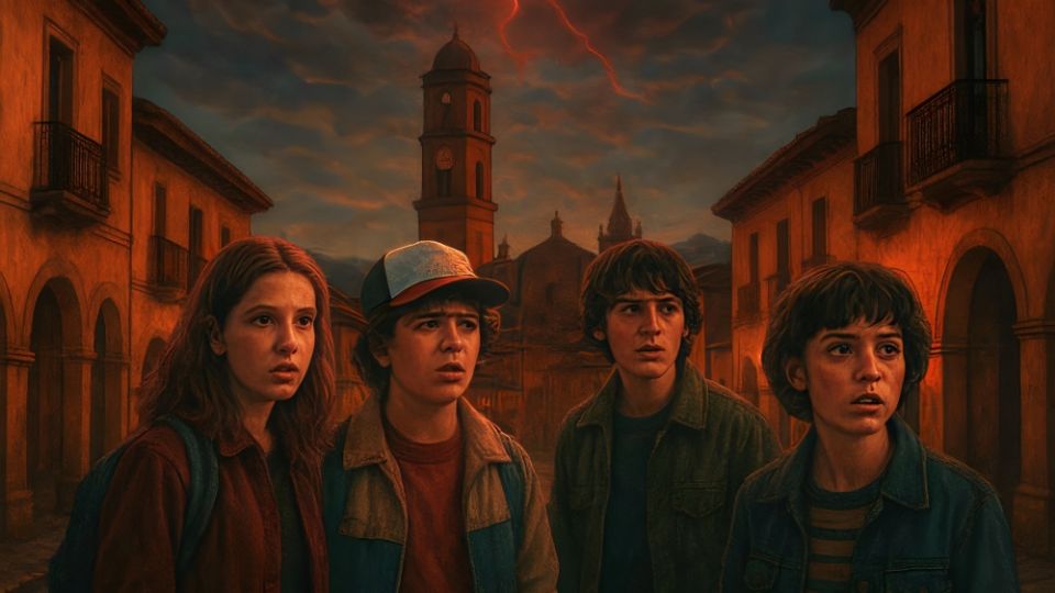 Al llegar a este Pueblo Mágico, sentirás que has cruzado al Upside Down y al mundo retro de Stranger Things, según la IA.