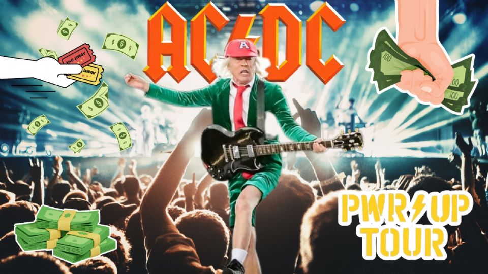 ACDC México 2026, precio de los boletos para el concierto en l Estadio GNP Seguros CDMX.