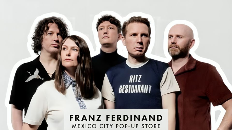 La  Pop-Up Store de Franz Ferdinand México 2025, estará abierta de 13:00 a 19:00 horas: Fechas y precio de boletos