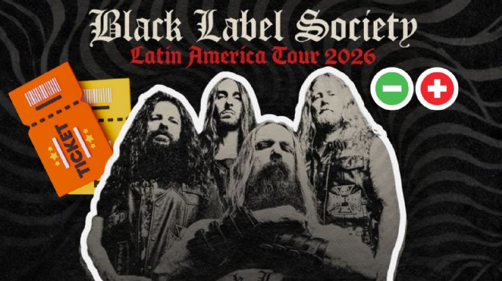 Black Label Society 2026: Este es el precio del boleto más caro y más barato del ‘Latin America Tour