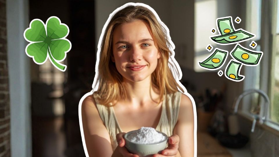 Este ritual con bicarbonato ayuda a purificar la energía y atraer buena suerte y riqueza en poco tiempo.