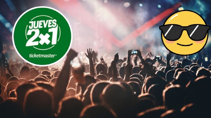 Jueves 2x1 de Ticketmaster hoy 18 de diciembre: Lista de conciertos con boletos gratis en México