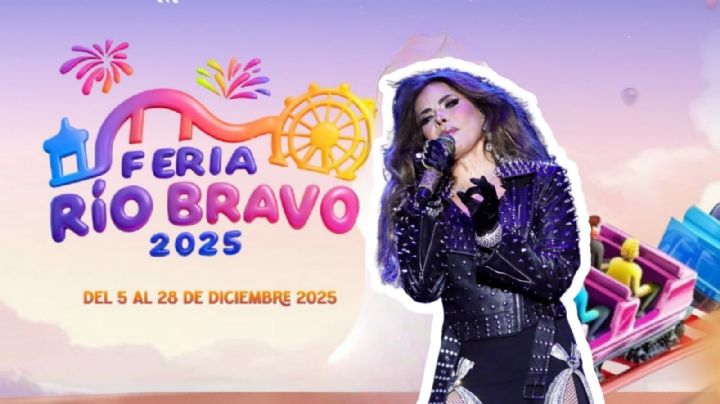 Gloria Trevi en Feria Río Bravo 2025: Fecha, horario y precios de boletos para su concierto