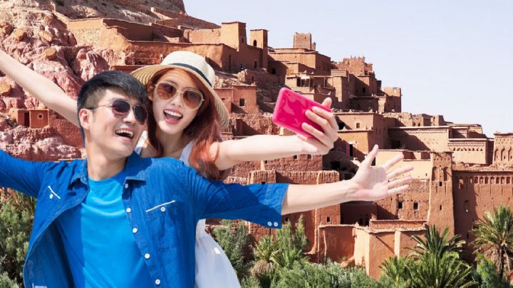 El Pueblo Mágico con arquitectura árabe y desierto que transporta directamente a Marruecos