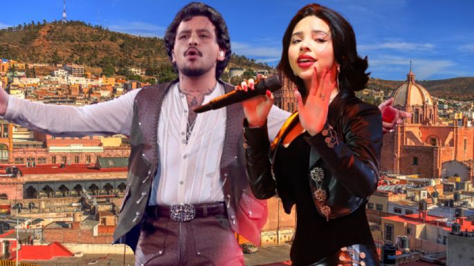 Christian Nodal y Ángela Aguilar desatan magia navideña en Zacatecas con regalos y críticas