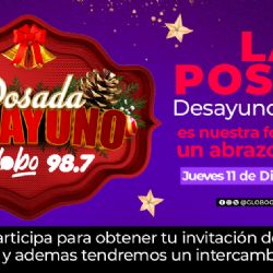 POSADA DESAYUNO DE GLOBO 98.7