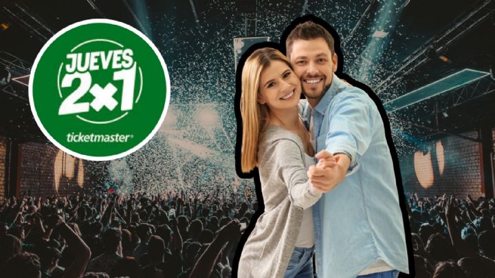 Jueves 2x1 de Ticketmaster hoy 4 de diciembre: Lista de conciertos con boletos gratis en México
