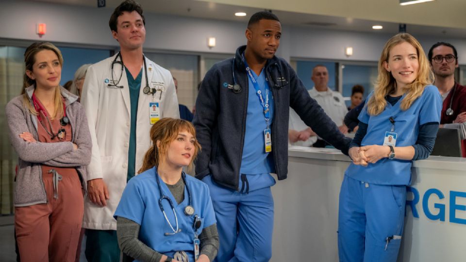 'Pulse': el drama médico de Netflix protagonizado por Willa Fitzgerald y Colin Woodell.