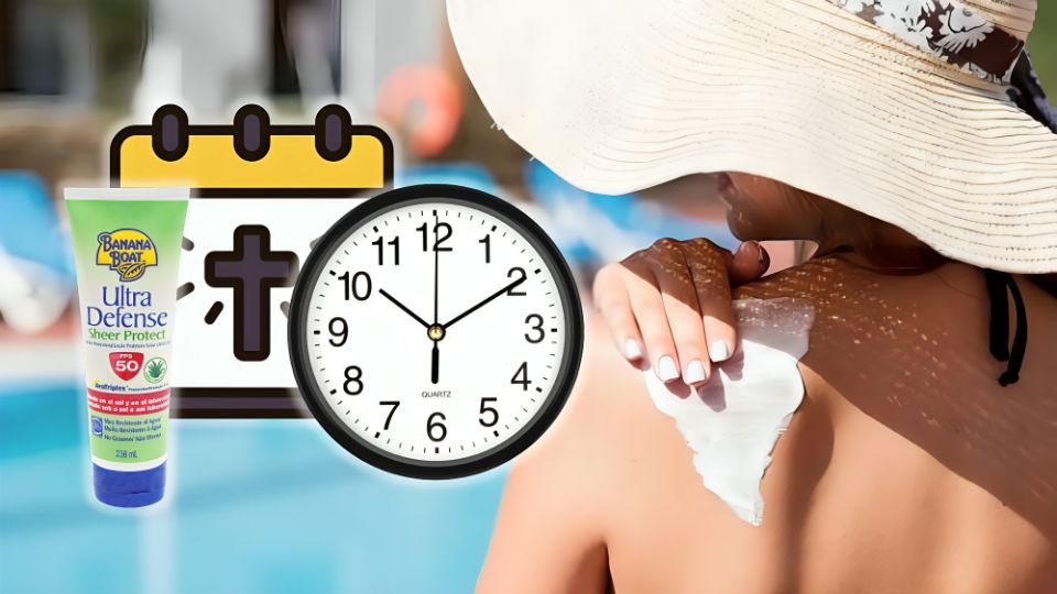 ¿Cada cuánto debes aplicar el bloqueador solar al ir a un balneario para NO quemarte?