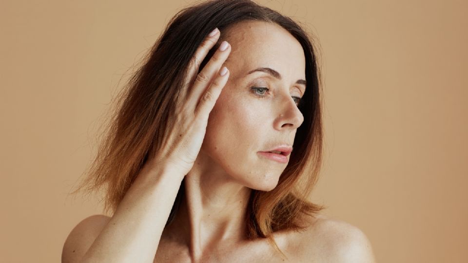 Tinte de cabello para mujeres de 40 años.