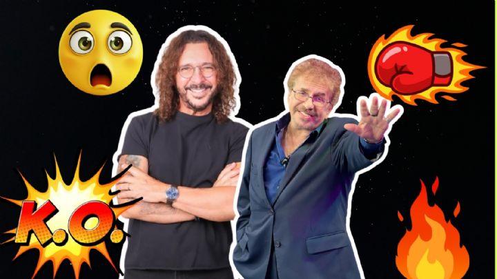 Oscar Burgos golpea a Tony Balardi en VIVO ¿Por qué se pelearon los comediantes? (VIDEO)