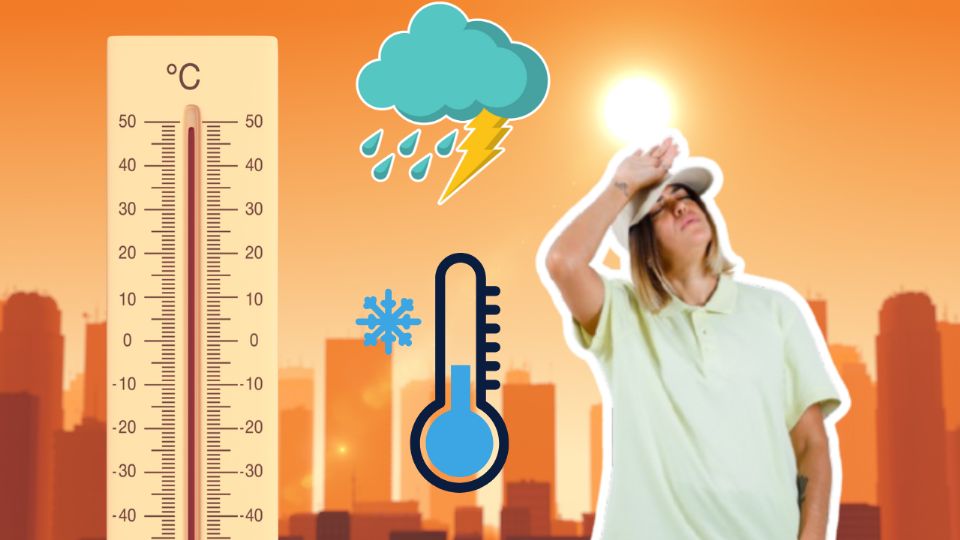 Las temperaturas cambiarán a lo largo de la semana, en cada estado