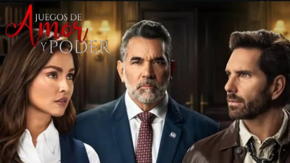 Juegos de Amor y Poder, la nueva telenovela de la televisión mexicana que no te puedes perder.