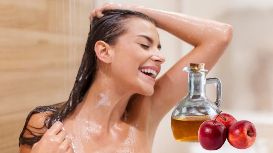 El vinagre de manzana promete hacerte crecer el cabello en segundos.