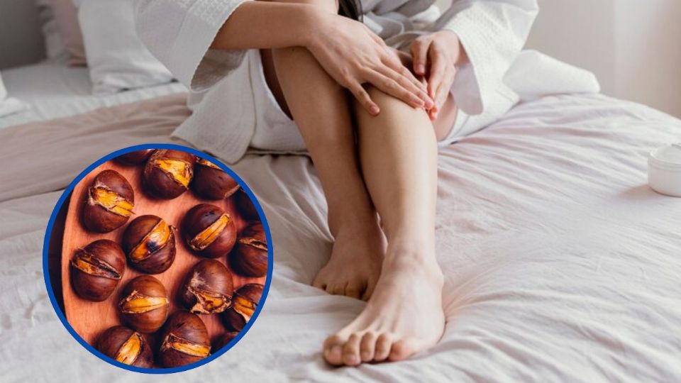 La castaña de Indias es reconocida por sus beneficios en la salud vascular.