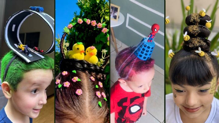 Peinados Locos: 3 ideas para hacerlos este Día del Niño 2025