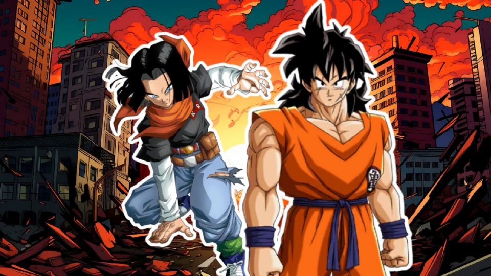 Así luciría la fusión de Androide 17 y Yamcha de Dragon Ball según la Inteligencia Artificial.