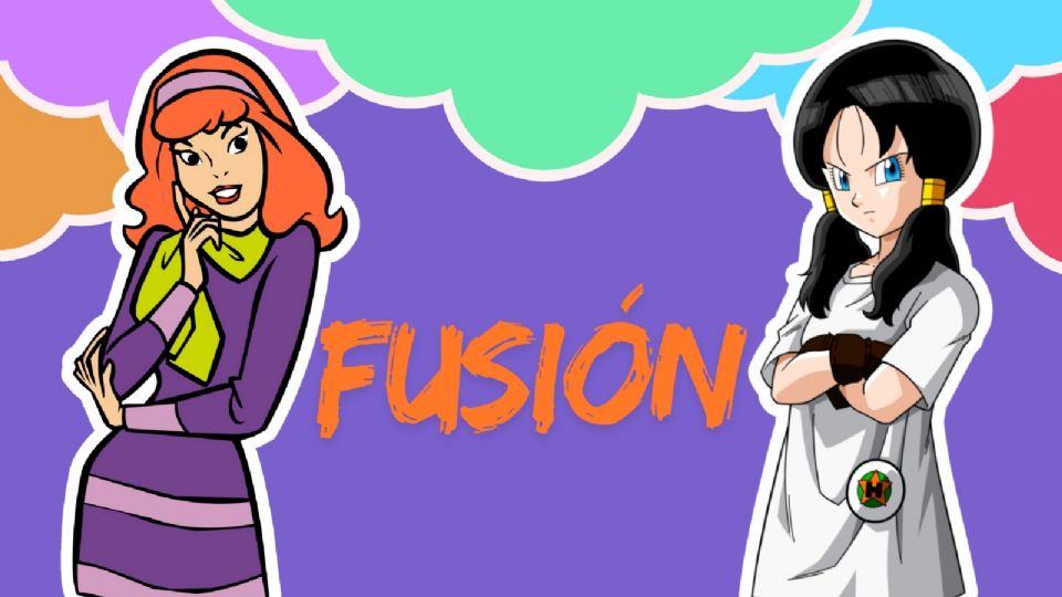 fusión de Videl de Dragon Ball y Daphne de Scooby-Doo.