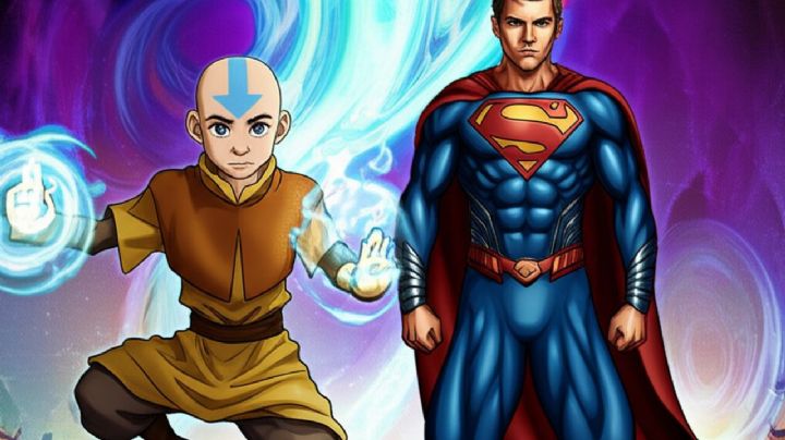 Así luciría la fusión de Aang de Avatar y Superman, según la inteligencia artificial