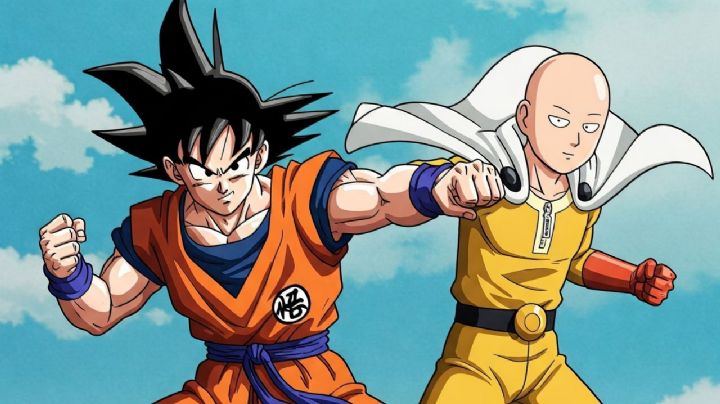 Así luciría la fusión de Gokú y Saitama, de One-Punch Man, según la inteligencia artificial