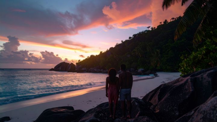 La isla de Campeche donde siempre se ve el cielo pintado de rosa