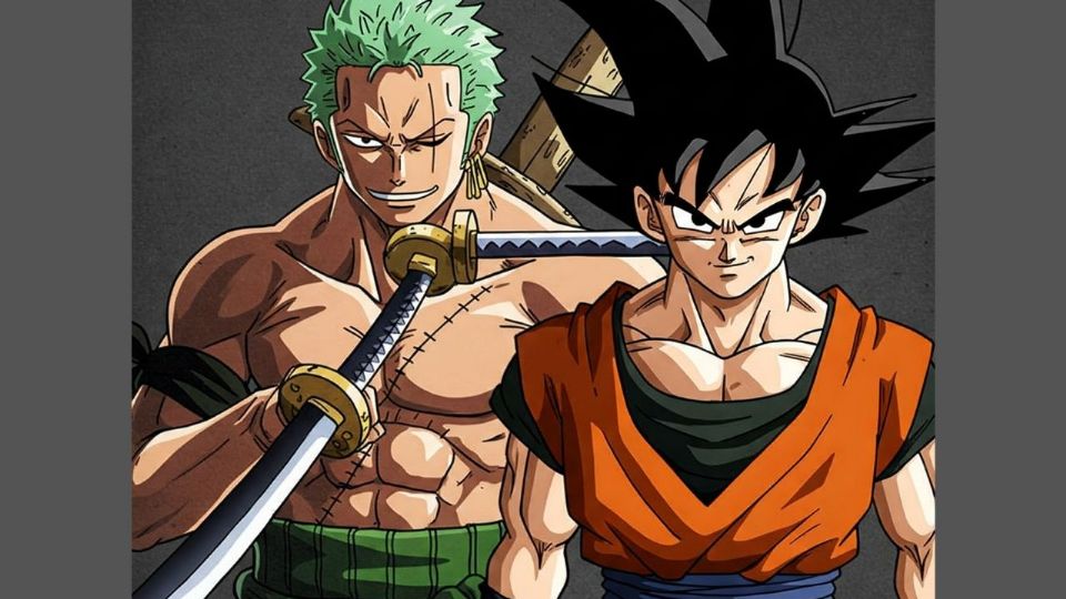 La fusión de Roronoa Zoro y Goku es solo un ejemplo de las infinitas combinaciones que la inteligencia artificial puede ayudarnos a visualizar