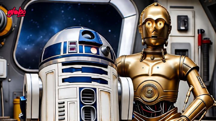 Así luciría la fusión de R2D2 y C-3PO, según la inteligencia artificial