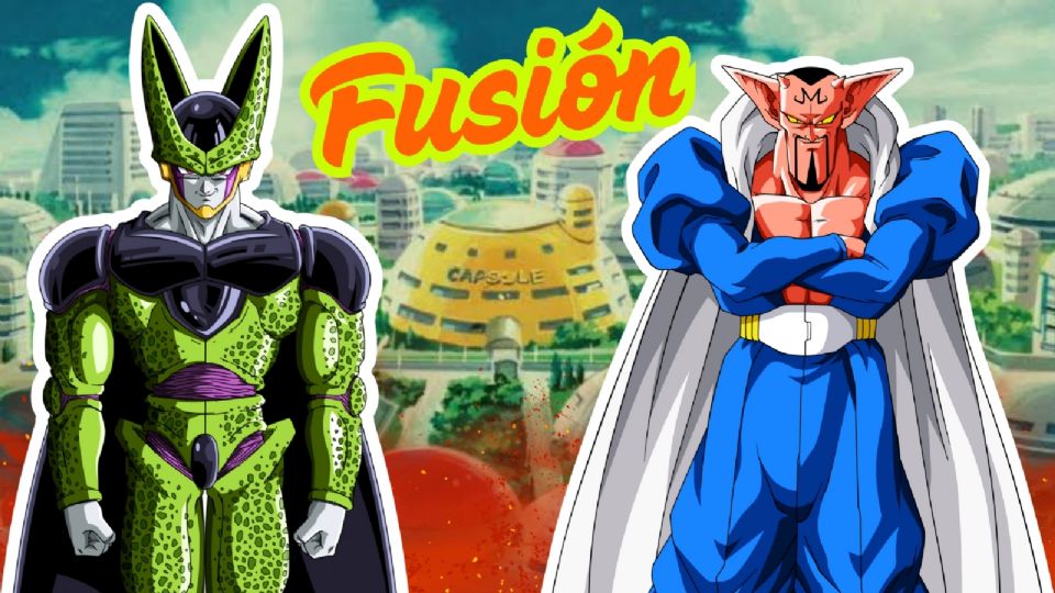 Fusión de Dabura, rey de los Demonios y Cell de Ball Z, según la Inteligencia Artificial.