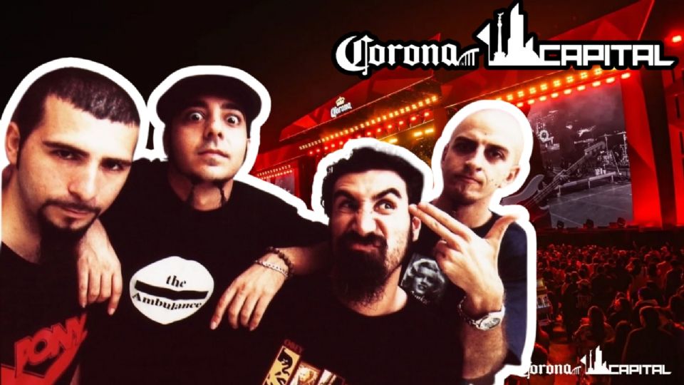 Corona Capital 2025, filtran el posible cartel del festival con System of a Down encabezando el Lineup.