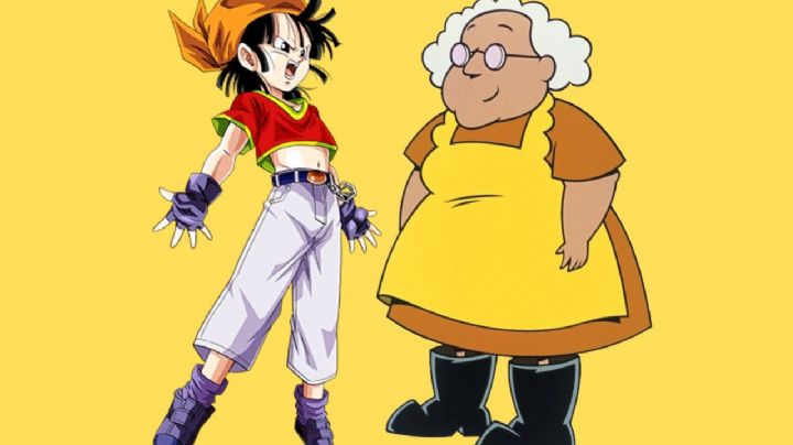 Así luciría la fusión de Pan de Dragon Ball y Muriel de Coraje, el perro cobarde, según la IA