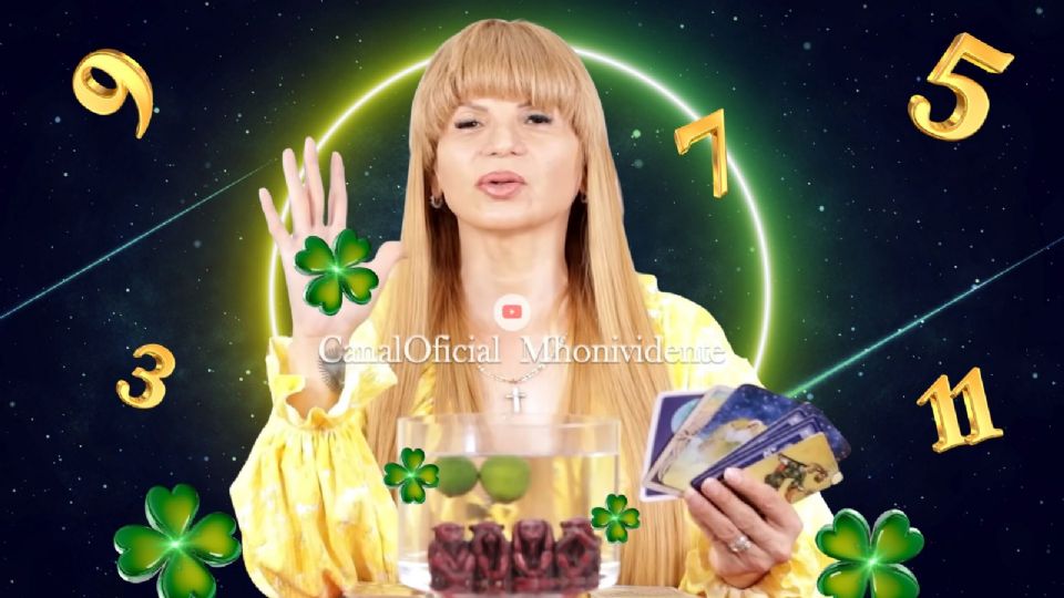 Horóscopo Mhoni Vidente HOY, Viernes 30 de Mayo 2025: Consejos del Tarot para dinero y Número de la Suerte para cada signo zodiacal.