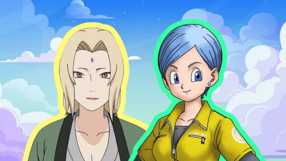 Fusión de 'Bulma' de “Dragon Ball Z” y 'Tsunade' de “Naruto”, según la IA.