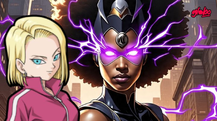 Así luciría la fusión de Tormenta de X-Men y Androide 18, según la inteligencia artificial